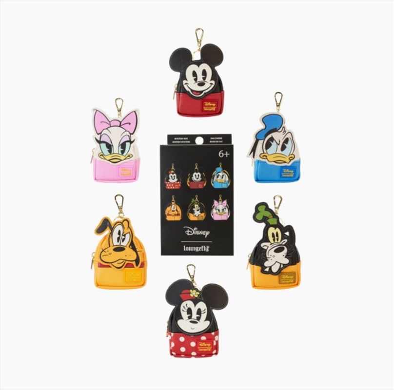 Loungefly Disney - Mickey & Friends Mystery Bag Charm  (SENT AT RANDOM)/Product Detail/Keyrings