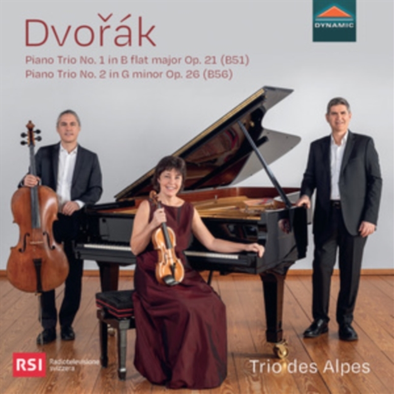 Antonin Dvorak: Piano Trio No. 1 In B Flat Major Op. 21 - B51 / Piano Trio No. 2 In G Minor Op. 26 -/Product Detail/Classical