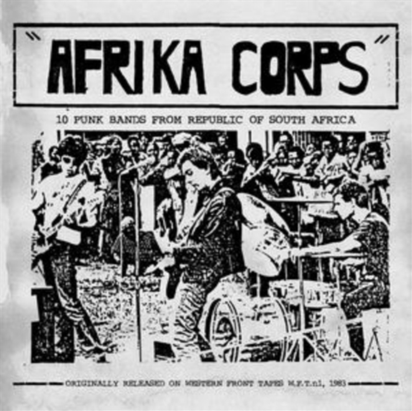 Afrika Corps - 10 Punk Bands From Republic Of South Africa/Product Detail/Rock/Pop