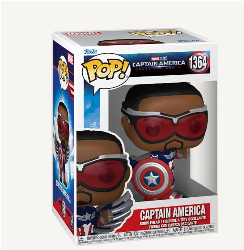 Captain America 4 - Captain America (Sam Wilson) Pop!/Product Detail/Movies