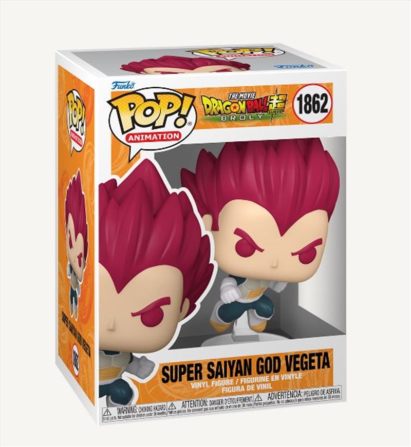 Dragon Ball Super: Broly - Super Saiyan God Vegeta Pop!/Product Detail/TV