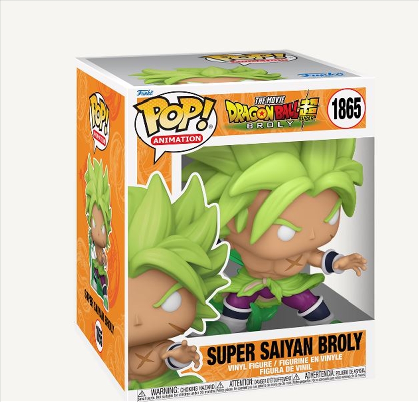 Dragon Ball Super: Broly - Super Saiyan Broly 6" Pop!/Product Detail/TV