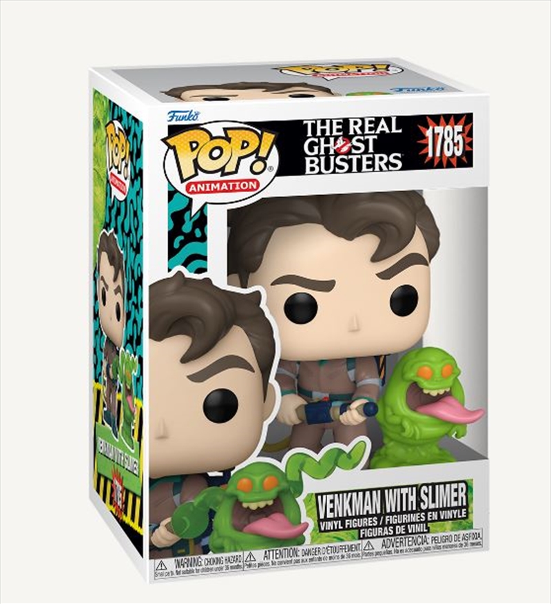 The Real Ghostbusters (TV'86) - Venkman w/Slimer Pop!/Product Detail/TV