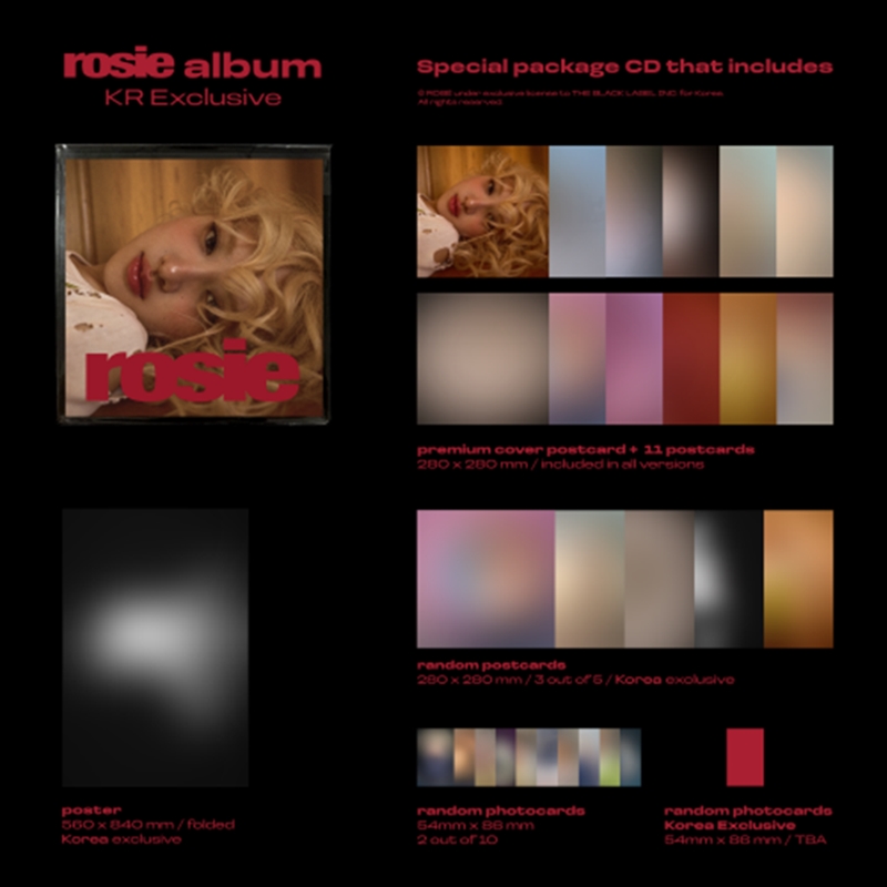 Rosie - First Studio Album - Kr Exclusive Ver./Product Detail/World