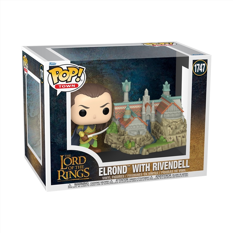 Lord of the Rings - Elrond & Rivendell Pop! Town/Product Detail/Pop Vinyl Moments