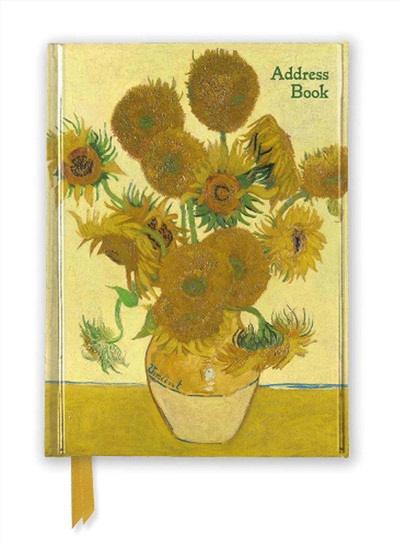 Address Book: Sunflowers/Product Detail/Stationery