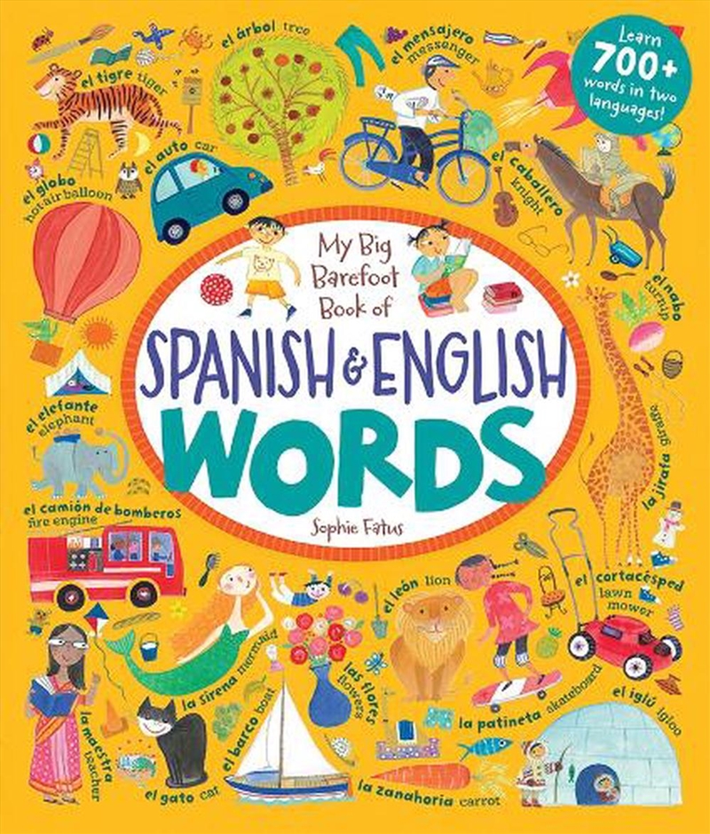 My Big Barefoot Book of Spanish and English Words/Product Detail/Early Childhood Fiction Books