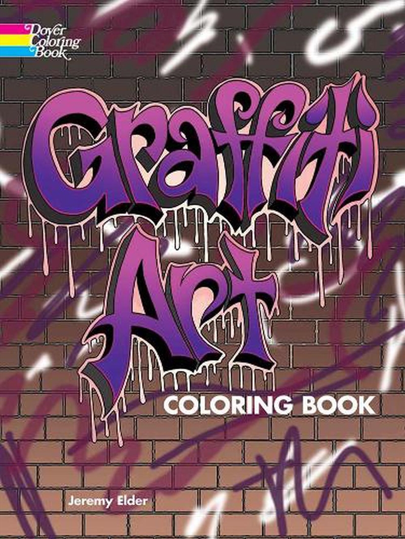 Graffiti Art Coloring Book/Product Detail/Adults Colouring