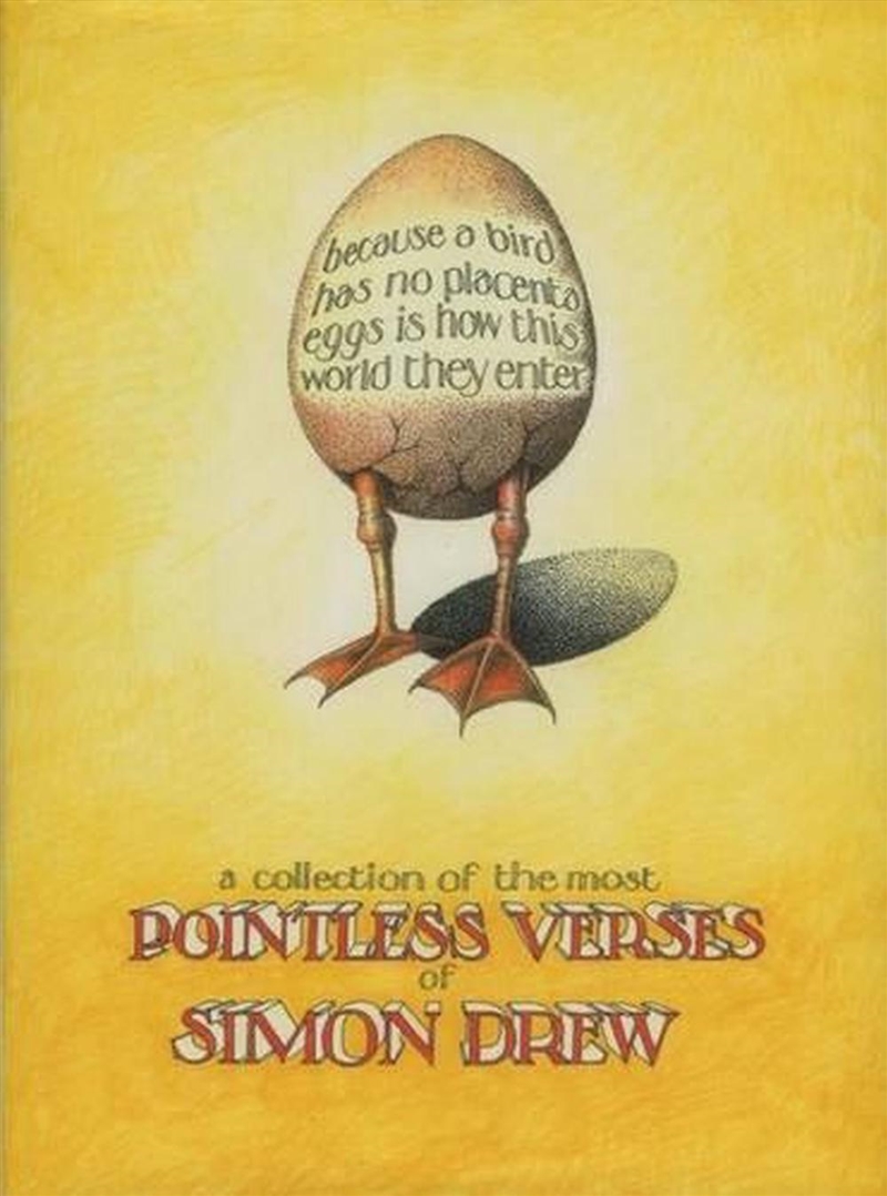 Collection of the Most Pointless Verses of Simon Drew/Product Detail/Comedy