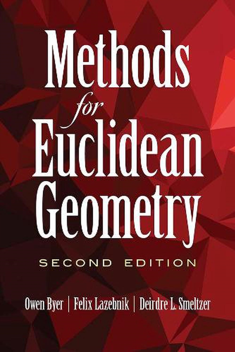 Methods for Euclidean Geometry/Product Detail/Maths