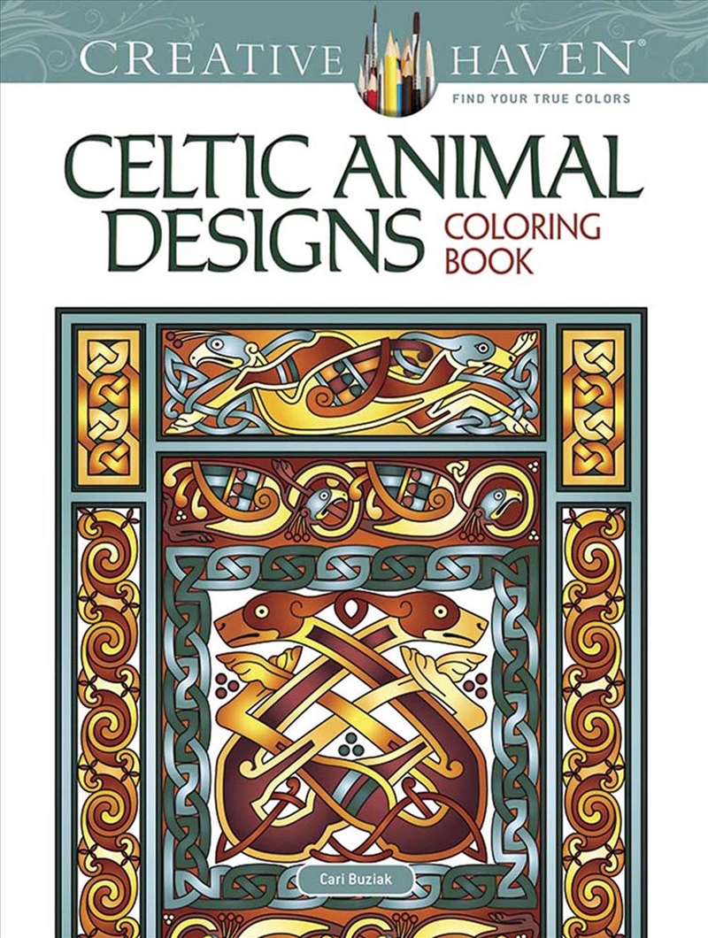 Creative Haven Celtic Animal Designs Coloring Book/Product Detail/Adults Colouring