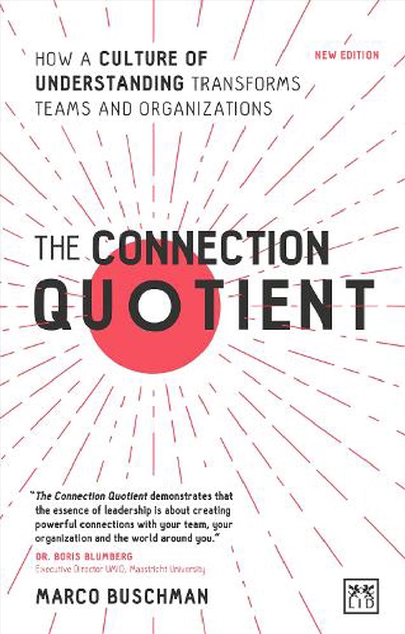 Connection Quotient: How a Culture of Understanding Transforms Teams and Organizations/Product Detail/Business Leadership & Management