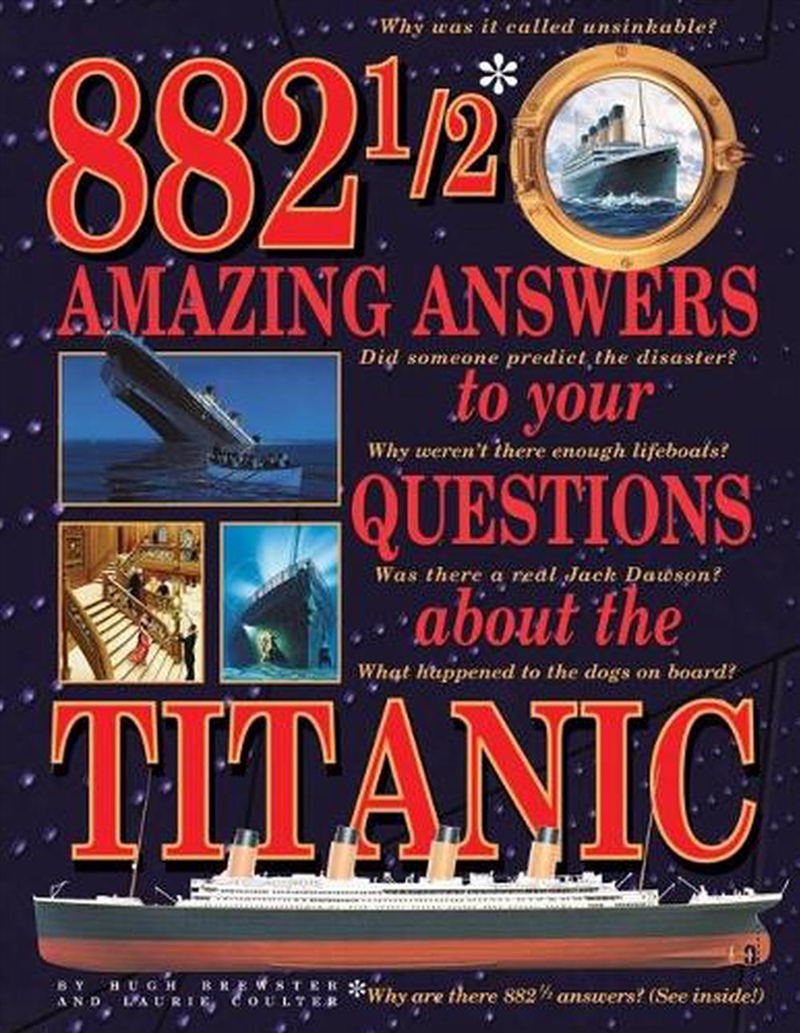 882-1/2 Amazing Answers to Your Questions About the Titanic/Product Detail/Childrens