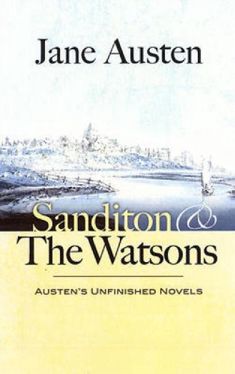 Sanditon and The Watsons/Product Detail/General Fiction Books