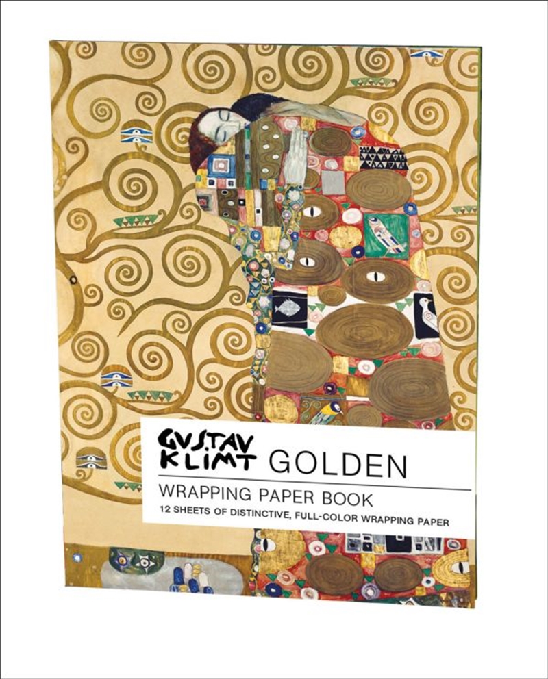 Golden, Gustav Klimt: Wrapping Paper Book/Product Detail/Stationery