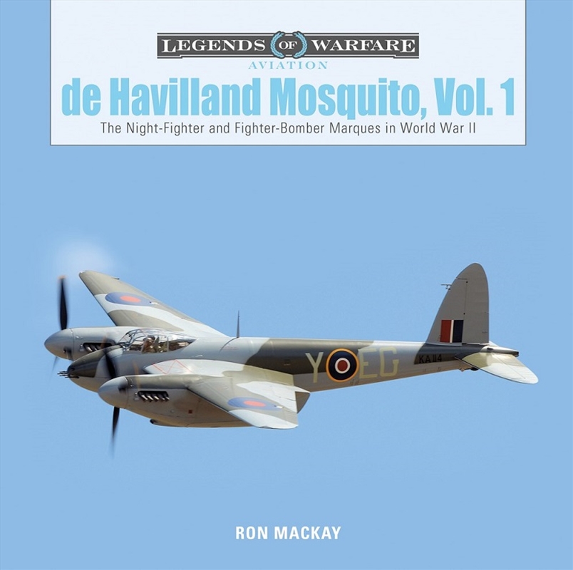 De Havilland Mosquito, Vol. 1: The Night-Fighter and Fighter-Bomber Marques in World War II/Product Detail/Transportation