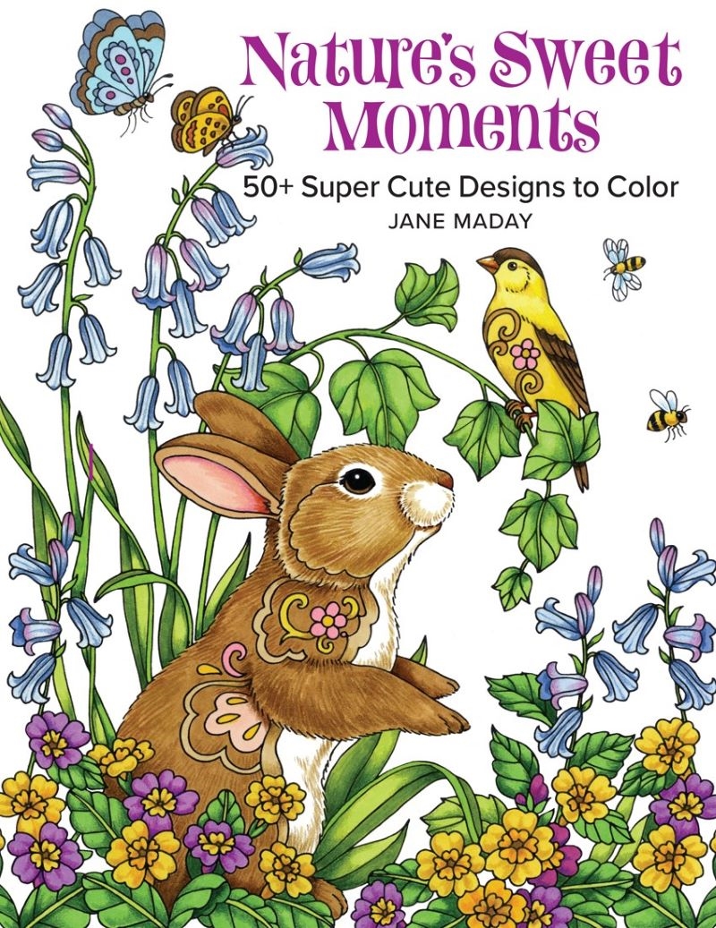 Nature's Sweet Moments: 50+ Super Cute Designs to Color/Product Detail/Adults Colouring