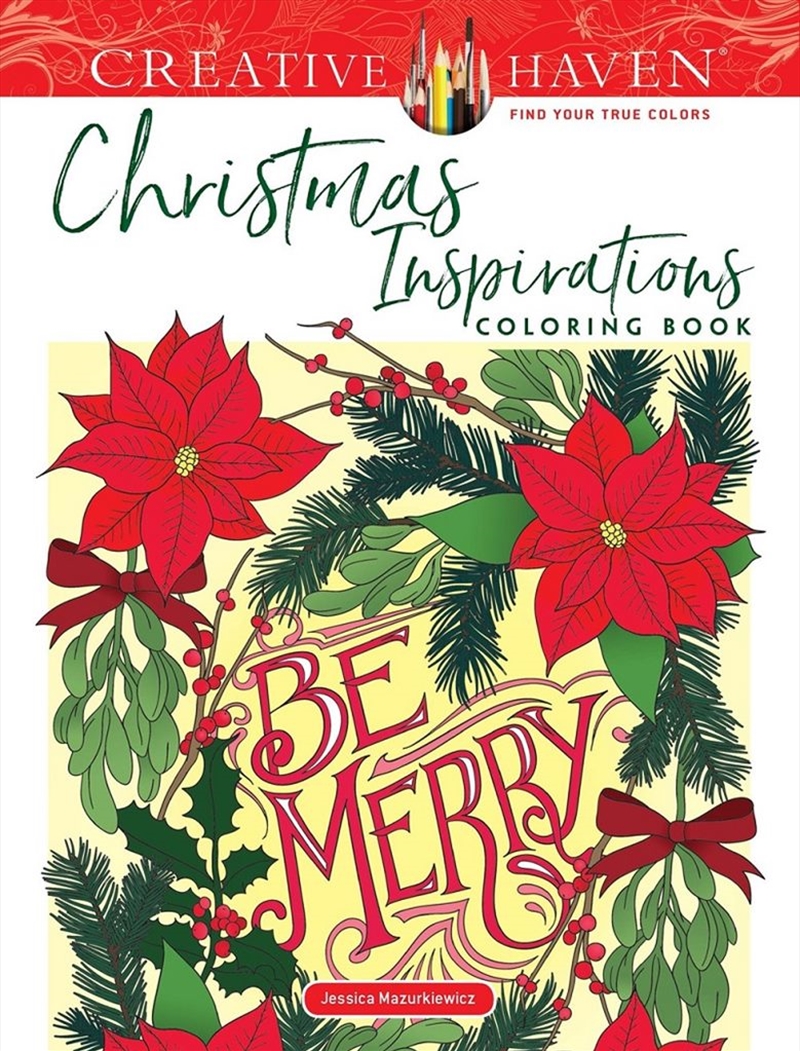 Creative Haven Christmas Inspirations Coloring Book/Product Detail/Kids Colouring