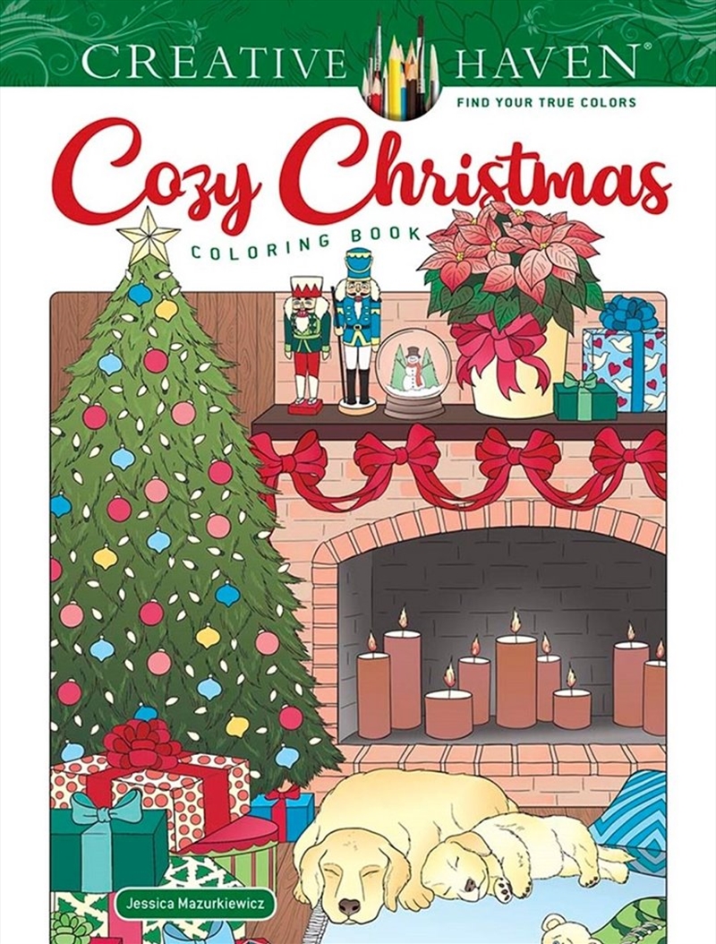 Creative Haven Cozy Christmas Coloring Book/Product Detail/Kids Colouring