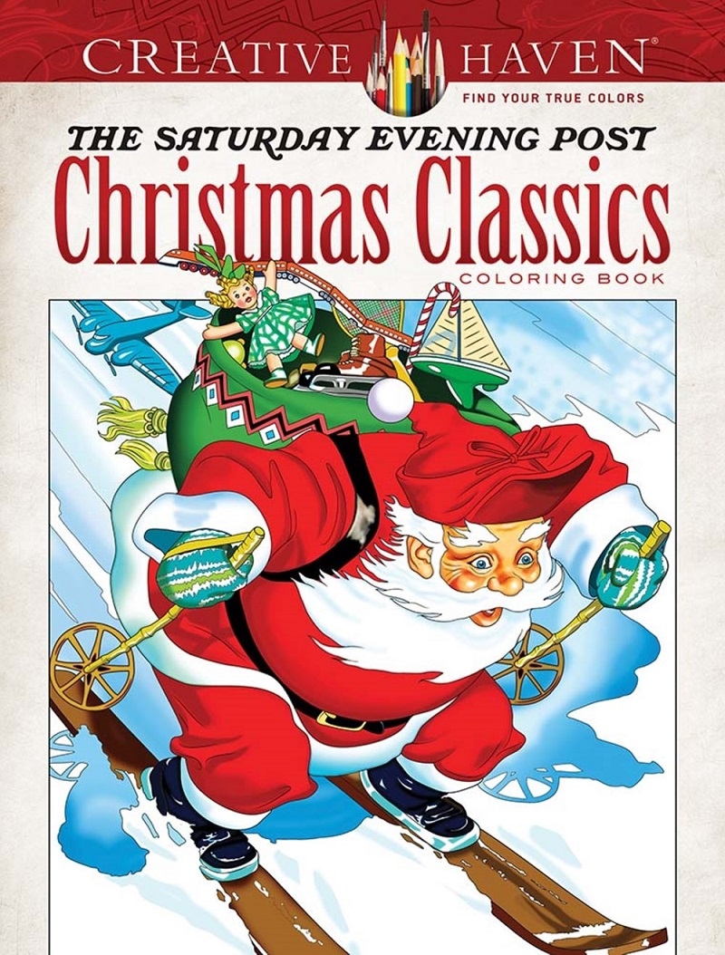 Creative Haven The Saturday Evening Post Christmas Classics Coloring Book/Product Detail/Kids Colouring