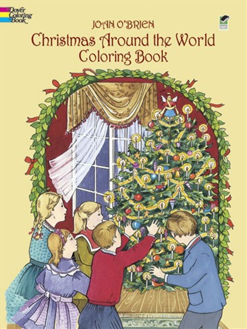 Christmas Around the World Coloring Book/Product Detail/Kids Colouring