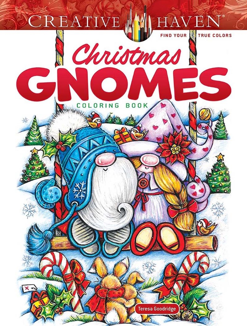 Creative Haven Christmas Gnomes Coloring Book/Product Detail/Kids Colouring