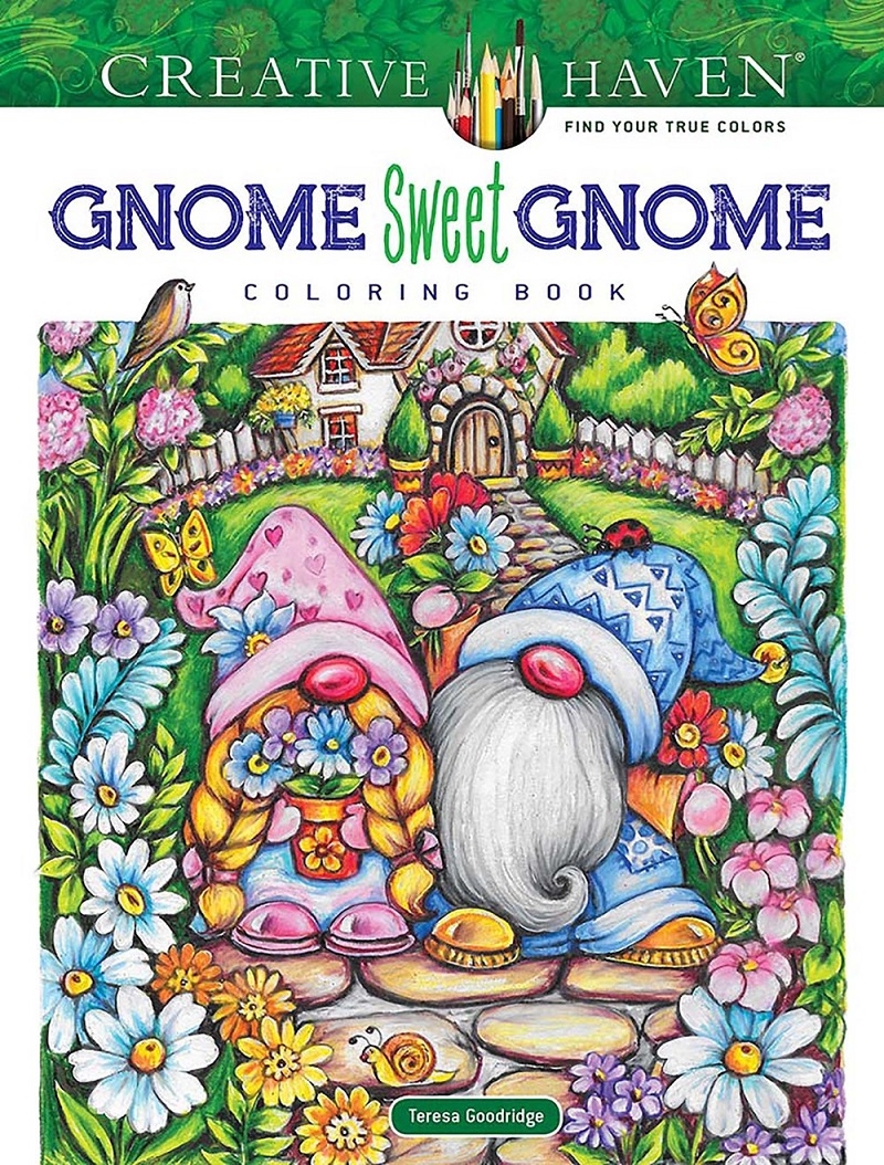 Creative Haven Gnome Sweet Gnome Coloring Book/Product Detail/Kids Colouring