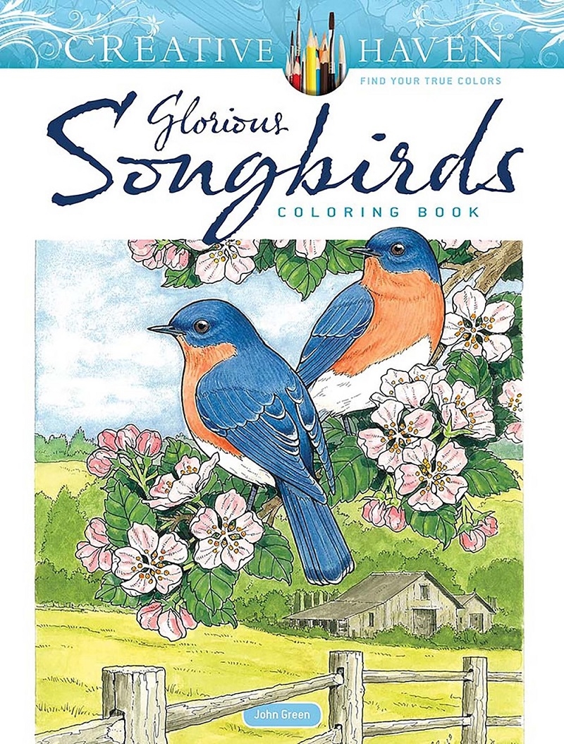 Creative Haven Glorious Songbirds Coloring Book/Product Detail/Kids Colouring