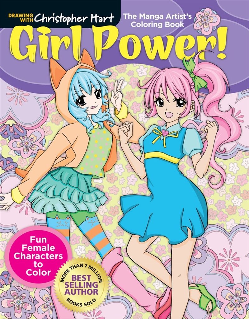 Manga Artist's Coloring Book: Girl Power!/Product Detail/Adults Colouring