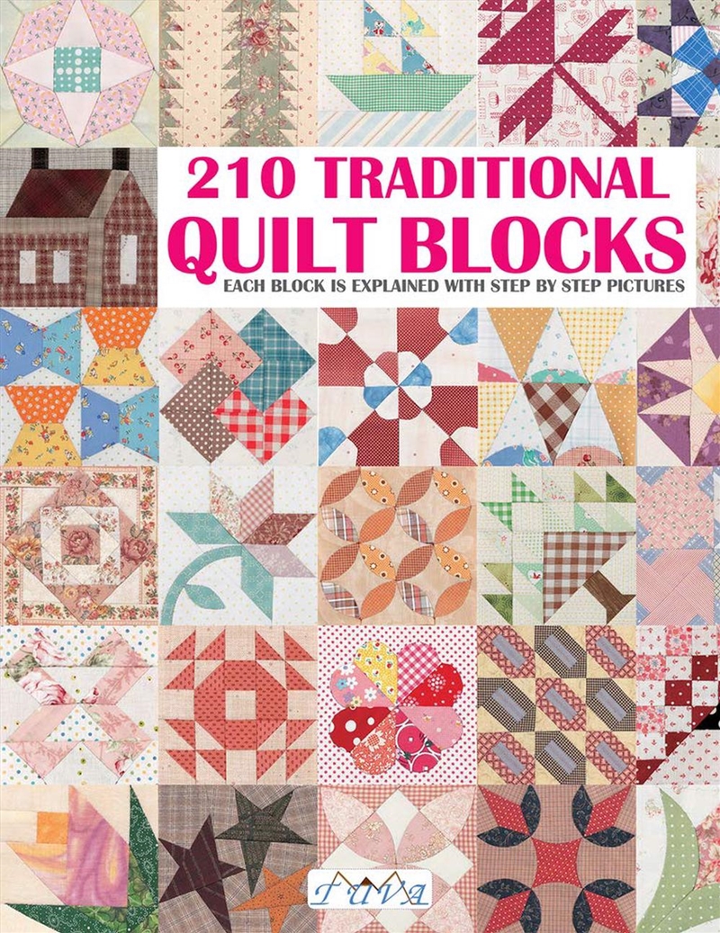 210 Traditional Quilt Blocks - Each Bock is Explained with Step by Step Pictures/Product Detail/Crafts & Handiwork