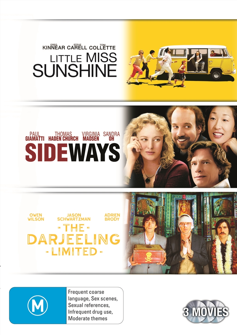 Little Miss Sunshine / Sideways / Darjeeling Limited/Product Detail/Comedy