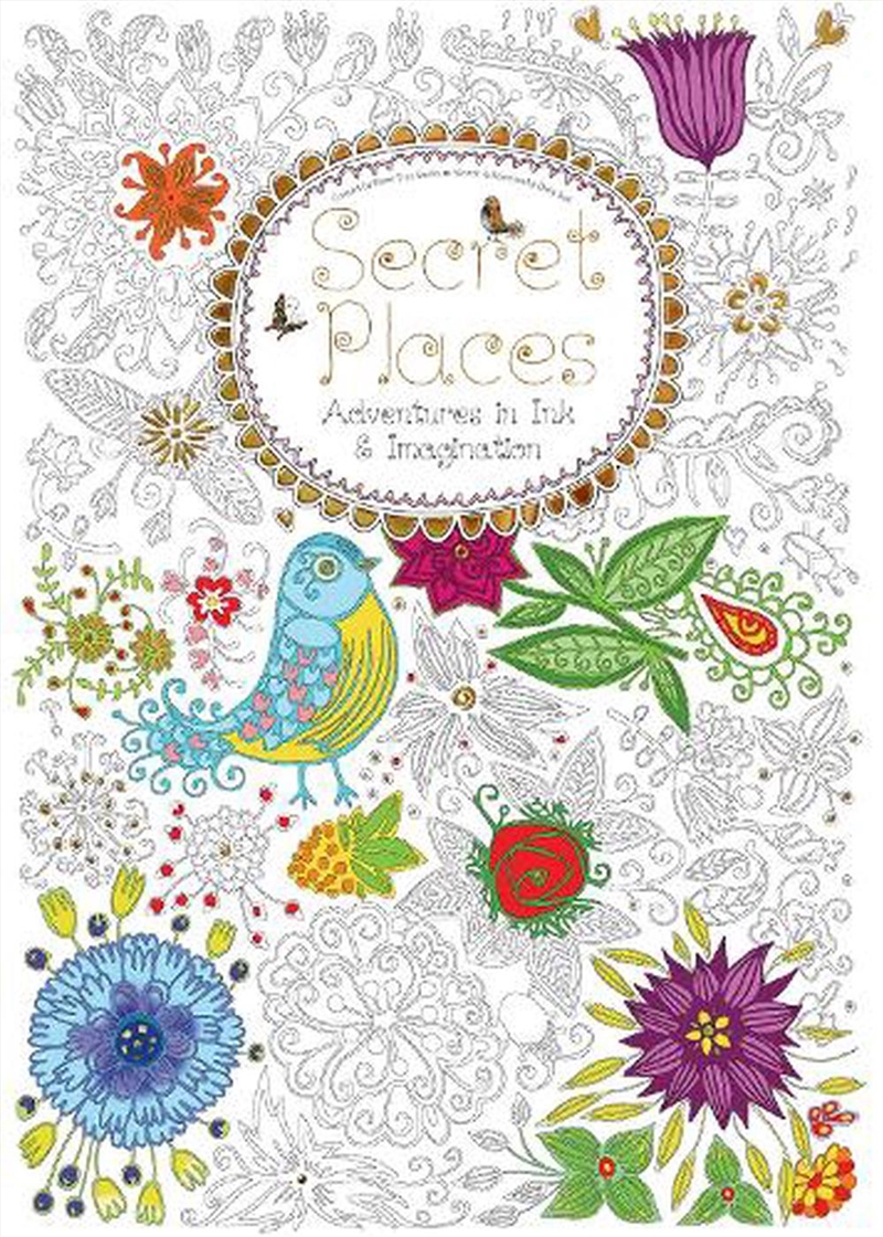 Secret Places - Adventures in Ink and Imagination/Product Detail/Crafts & Handiwork