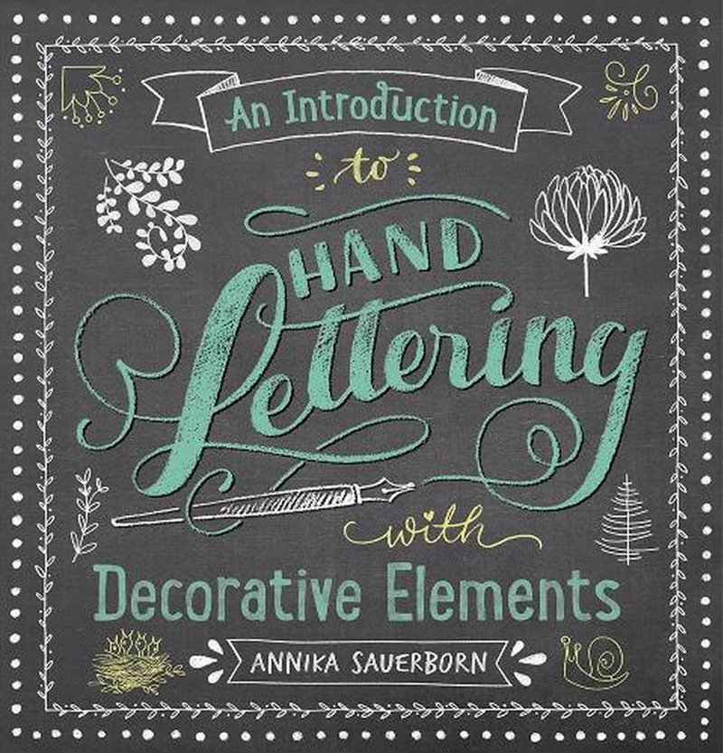 Introduction to Hand Lettering, with Decorative Elements/Product Detail/Crafts & Handiwork