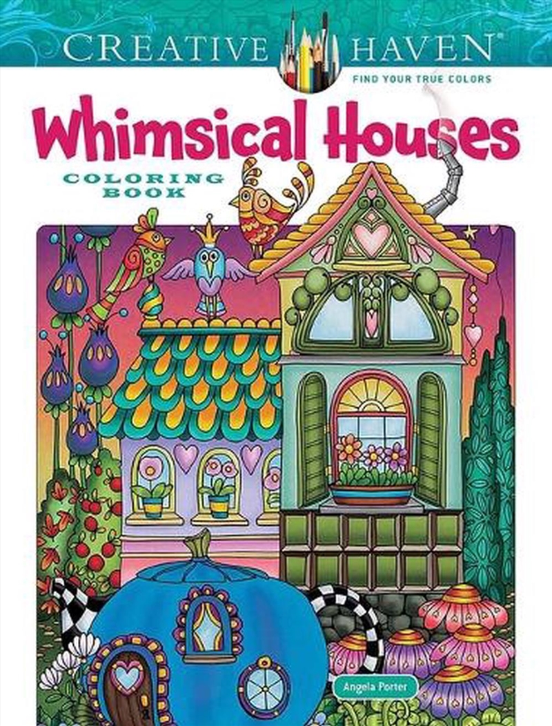 Creative Haven Whimsical Houses Coloring Book/Product Detail/Kids Colouring