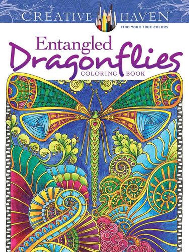 Creative Haven Entangled Dragonflies Coloring Book/Product Detail/Adults Colouring