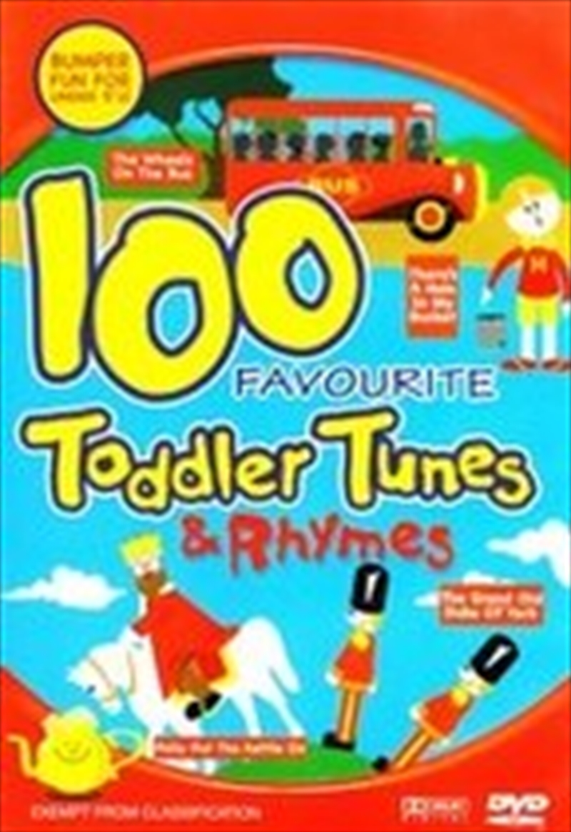 100 Favourite Toddler Tunes And Rhymes/Product Detail/Animated