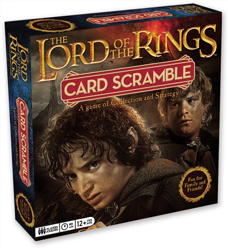 Lord Of The Rings Card Scramble Board Game/Product Detail/Board Games