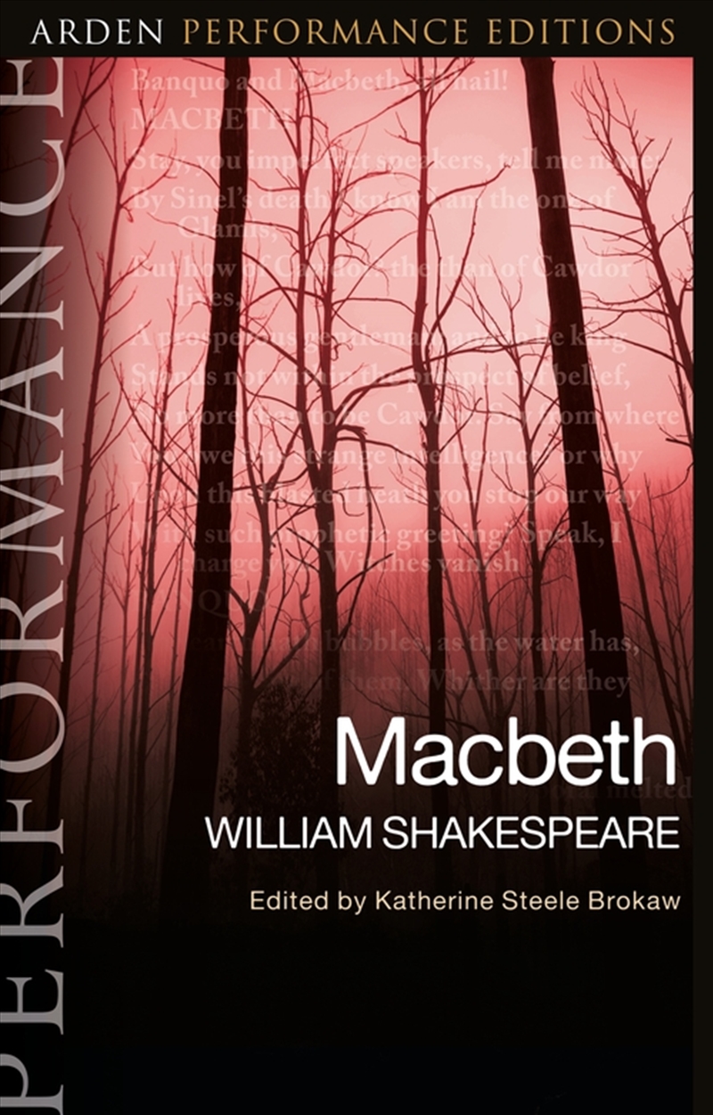 Macbeth: Arden Performance Editions/Product Detail/Literature & Poetry