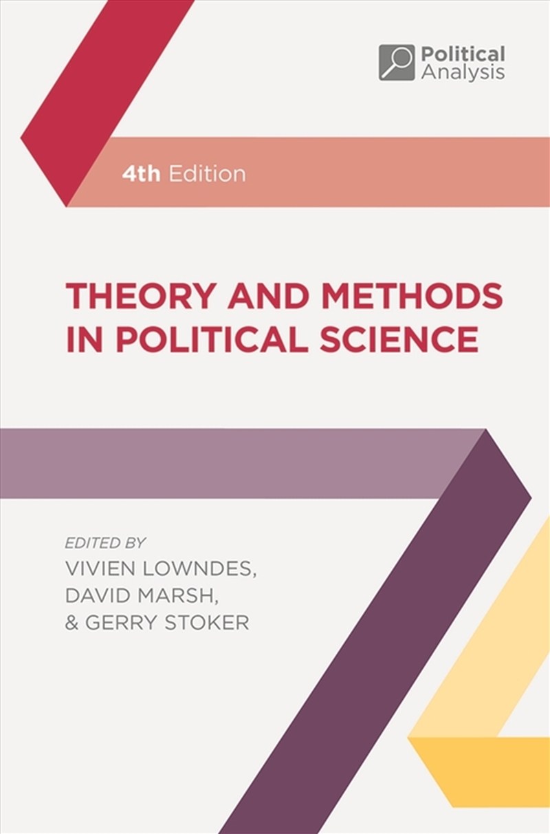 Theory And Methods In Political Science/Product Detail/Politics & Government