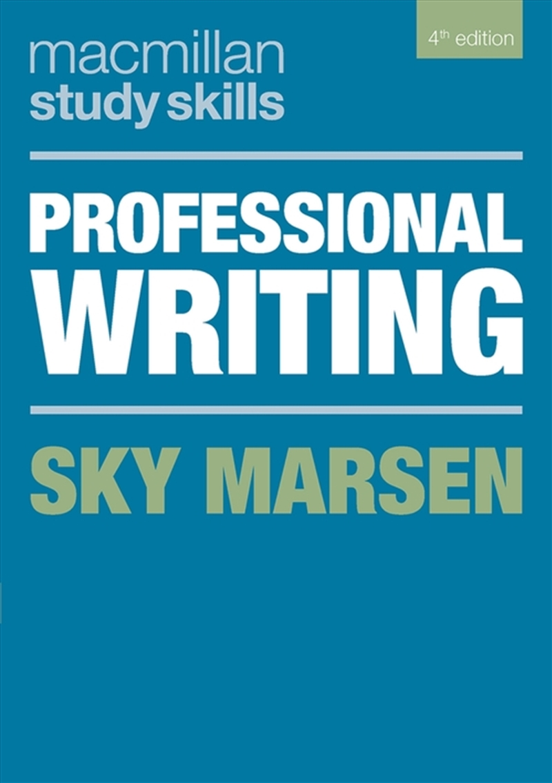 Professional Writing, 4E/Product Detail/Language & Linguistics