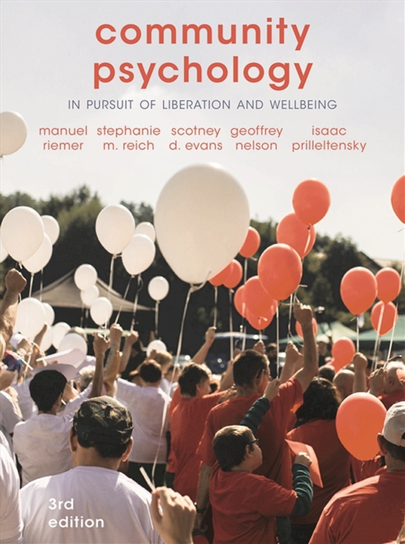 Community Psychology: In Pursuit Of Liberation And Wellbeing/Product Detail/Psychology