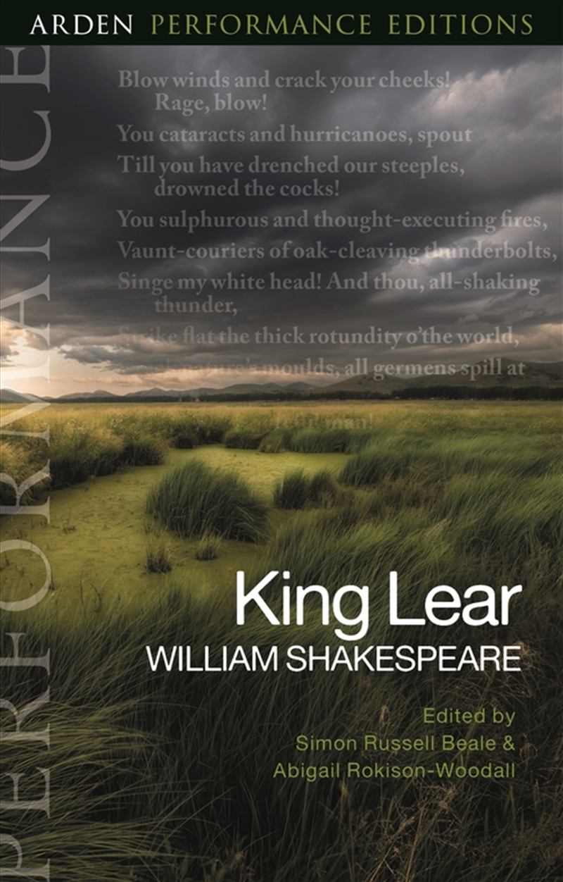 King Lear: Arden Performance Editions/Product Detail/Literature & Poetry