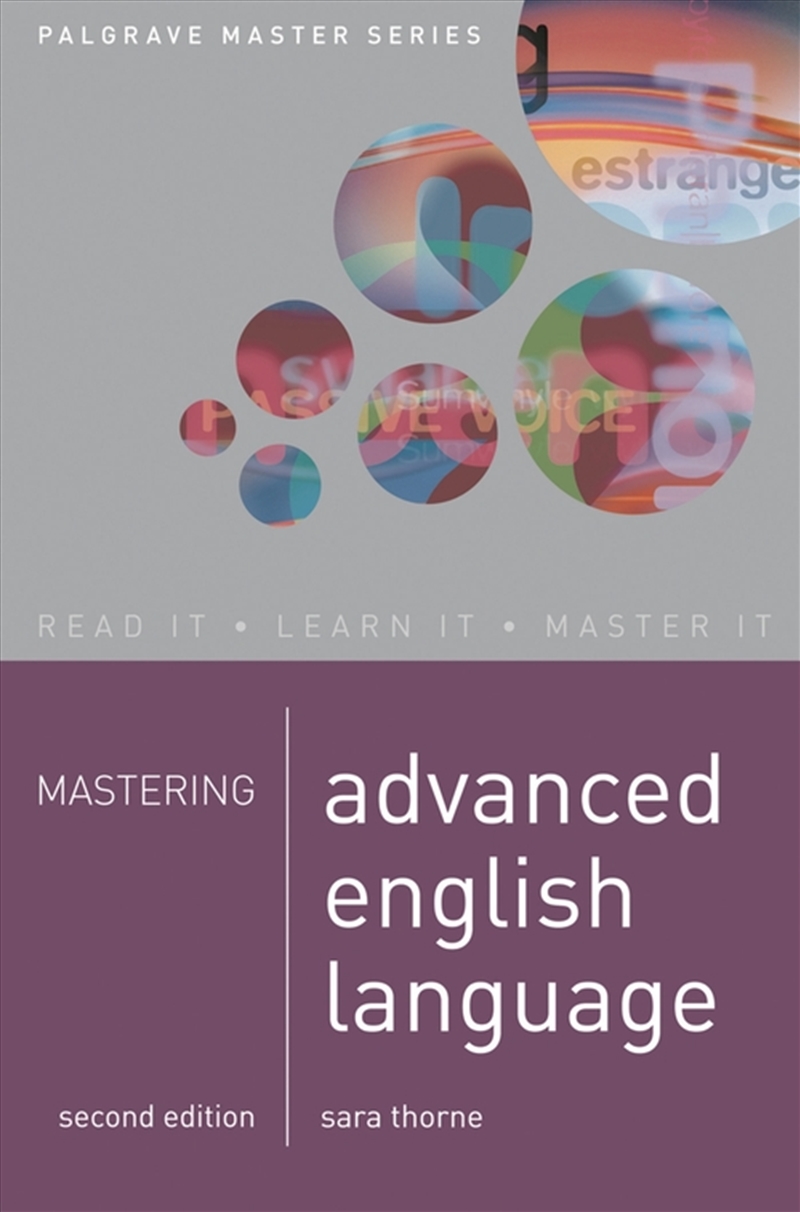 Mastering Advanced English Language/Product Detail/English