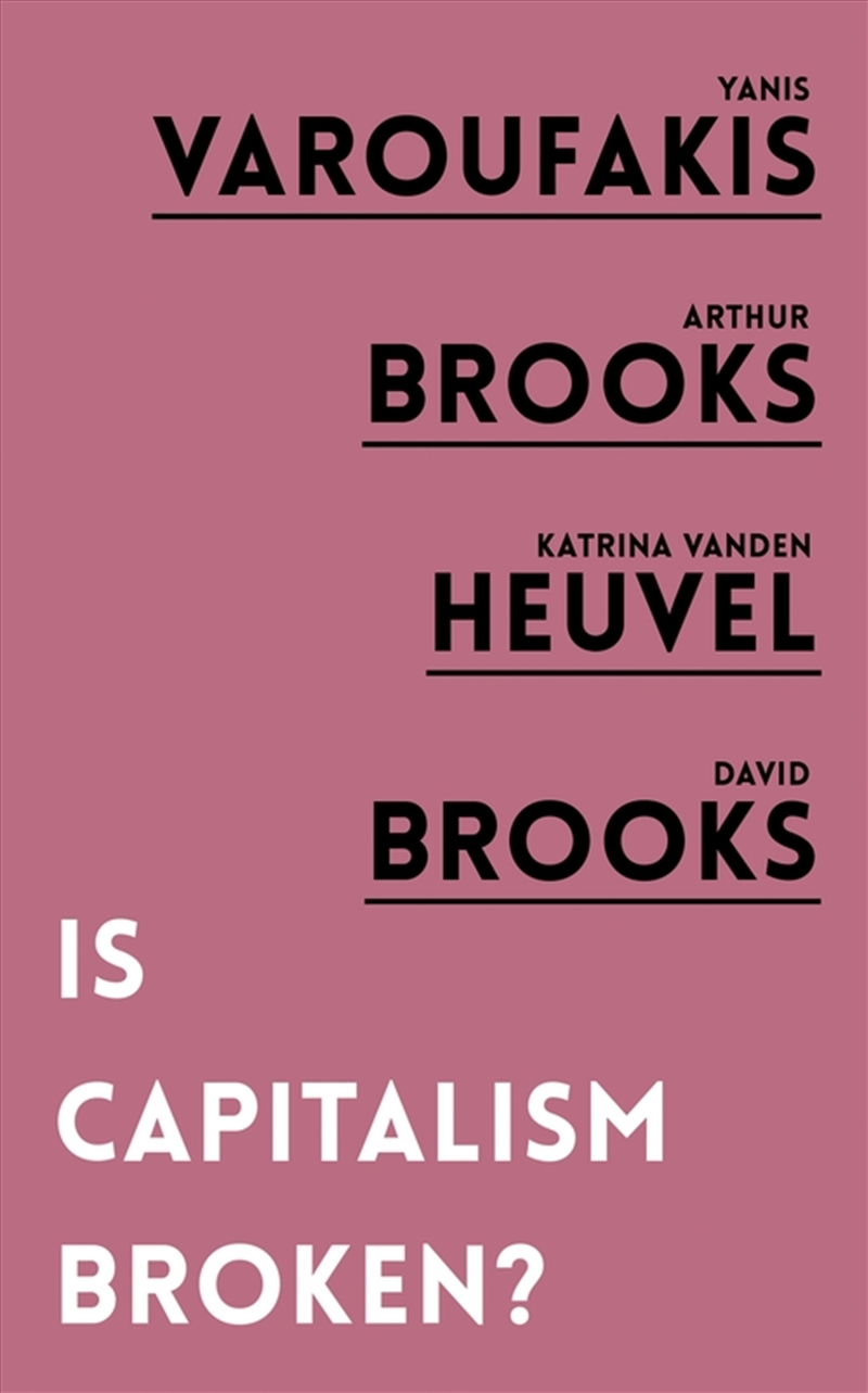 Is Capitalism Broken?/Product Detail/Society & Culture