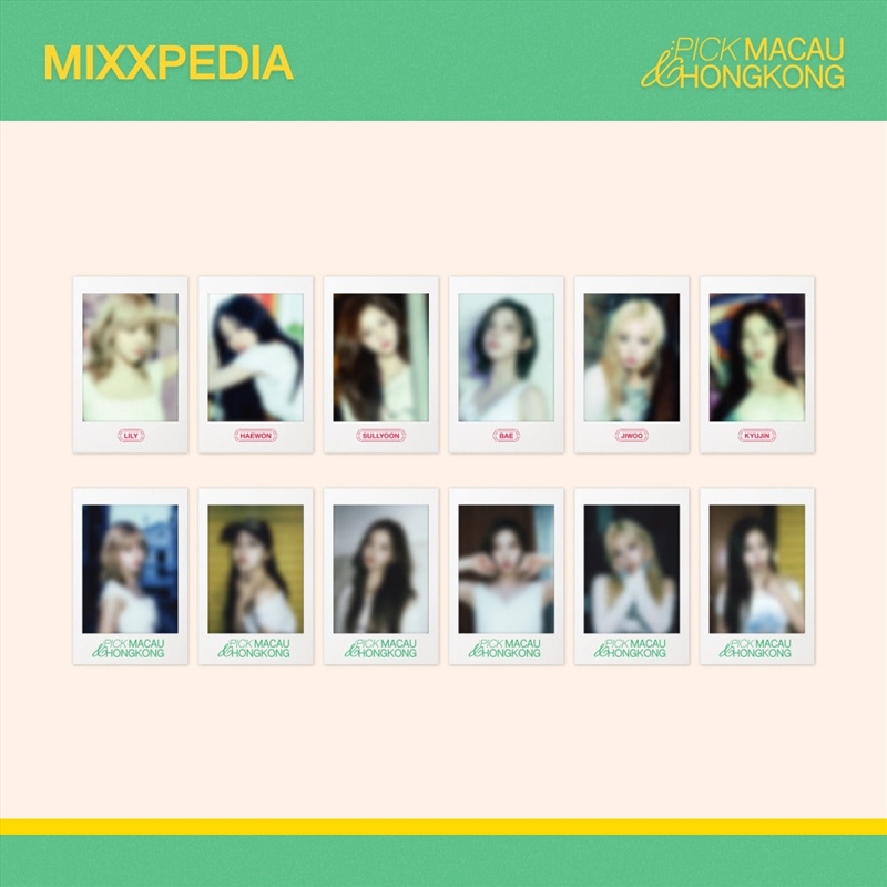 Nmixx - Nmixxpedia : Pick Macau&Hongkong Official Md Polaroid Sticker Pack/Product Detail/KPOP Merch