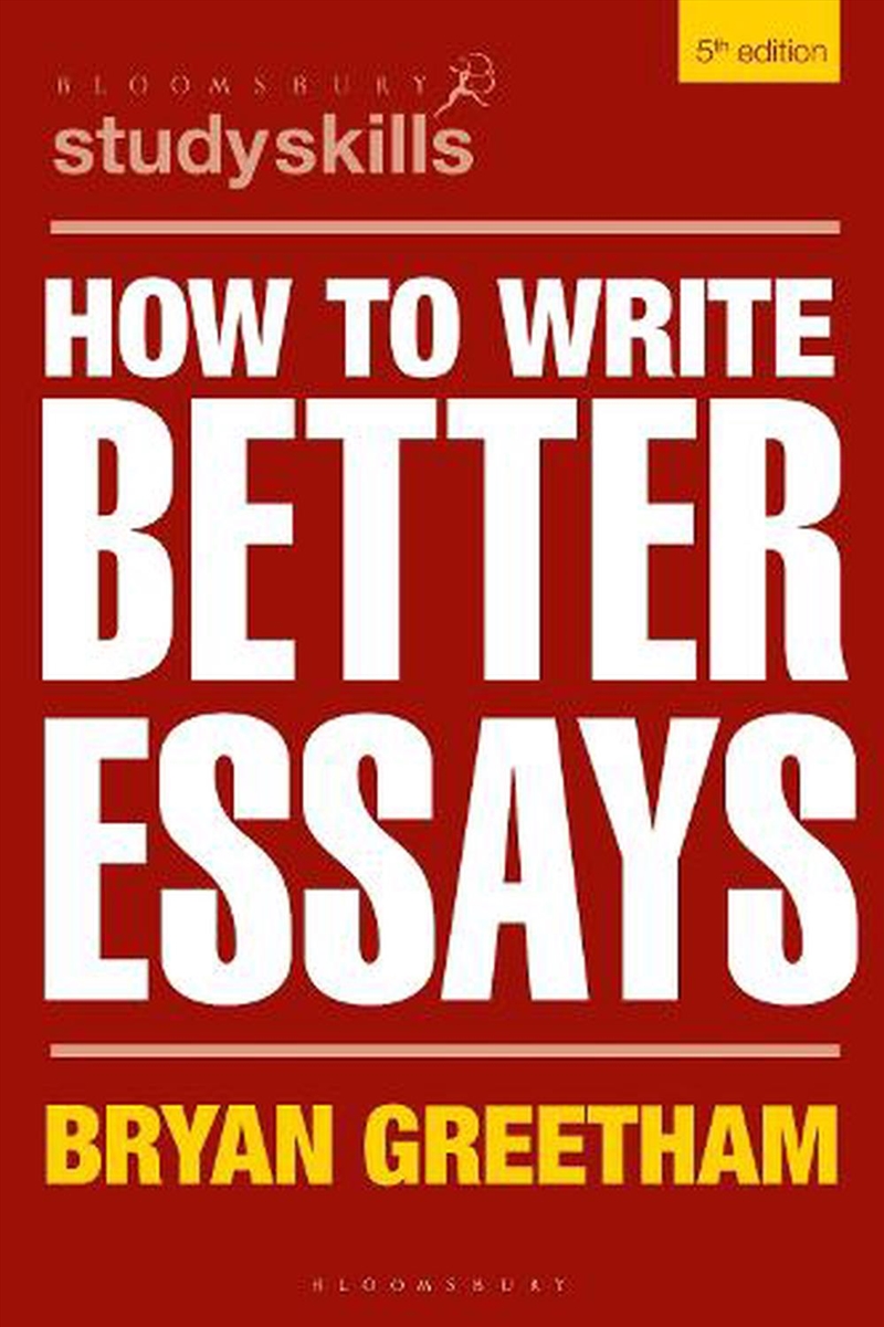 How To Write Better Essays/Product Detail/English