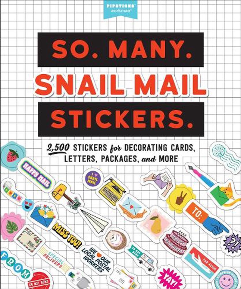 So. Many. Snail Mail Stickers./Product Detail/Crafts & Handiwork