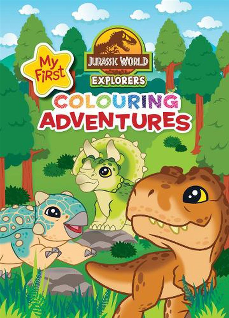 Jurassic World Explorers: My First Colouring Adventures (Universal)/Product Detail/Kids Colouring