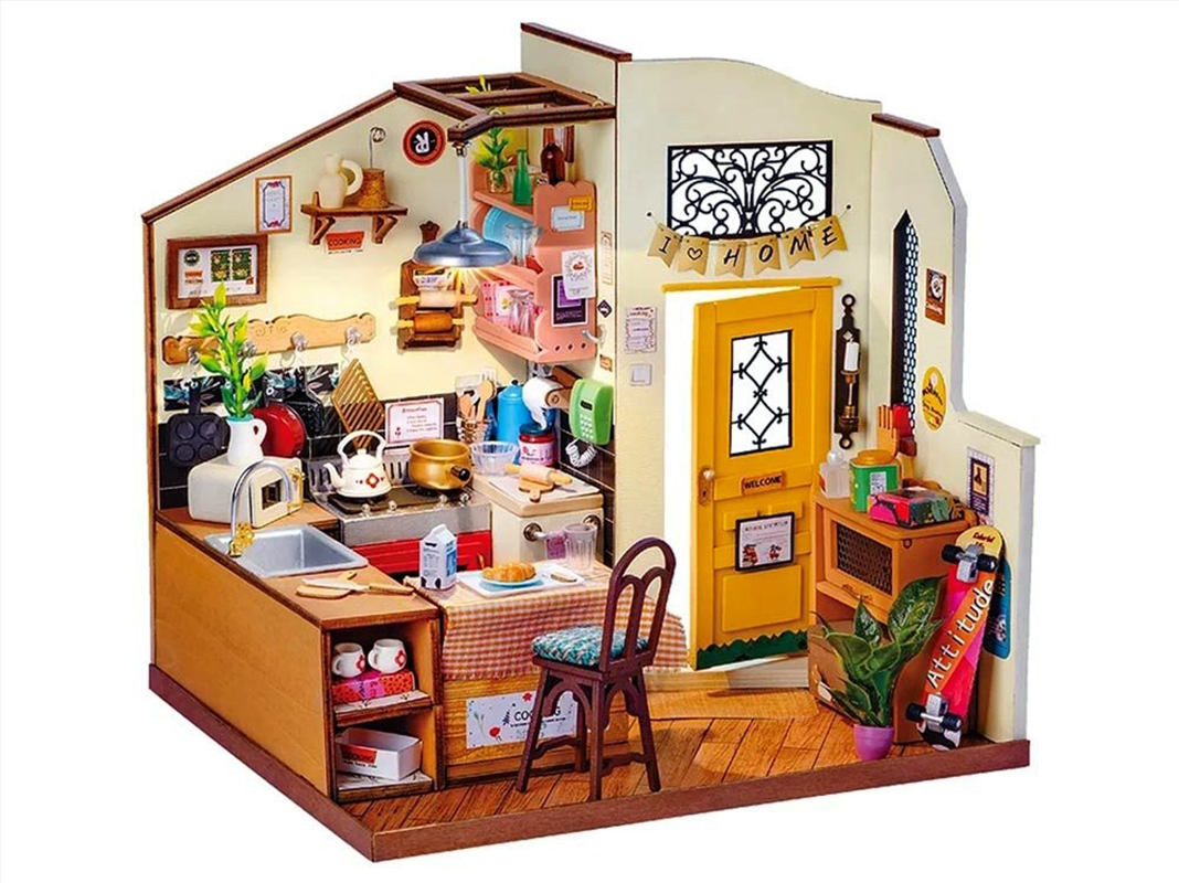 Diy Mini House Cozy Kitchen/Product Detail/Arts & Craft