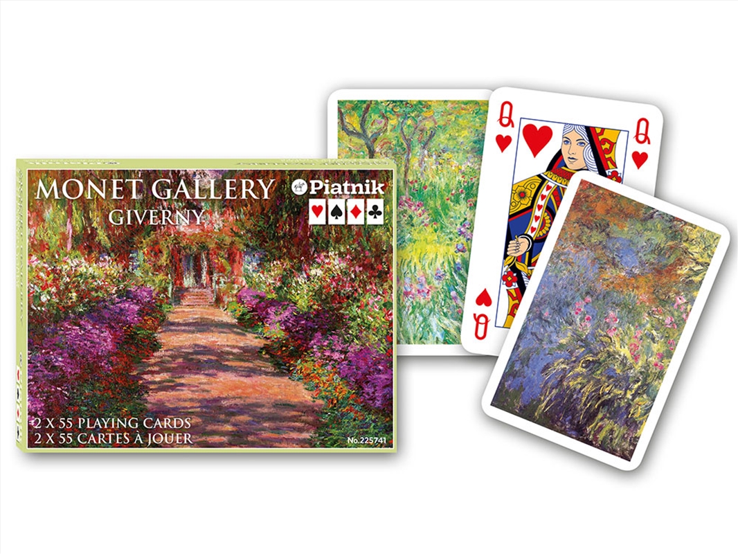 Monet Giverny Bridge Dbl Deck/Product Detail/Card Games